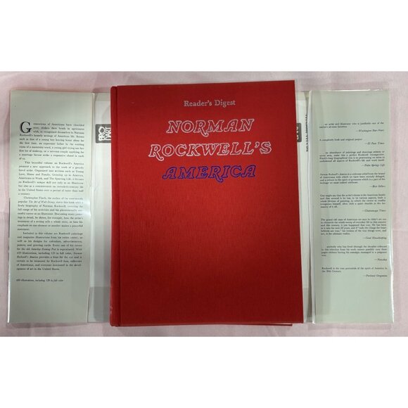 Norman Rockwells America Hardcover Readers Digest Christopher Finch 1976 Edition - Picture 5 of 14